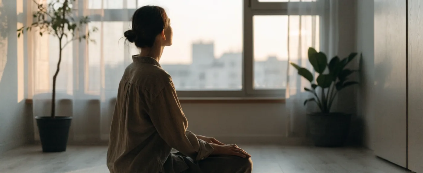 Fotografía ilustrativa para Pausa · meditación y sueño